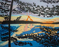Sunset on Ice Print